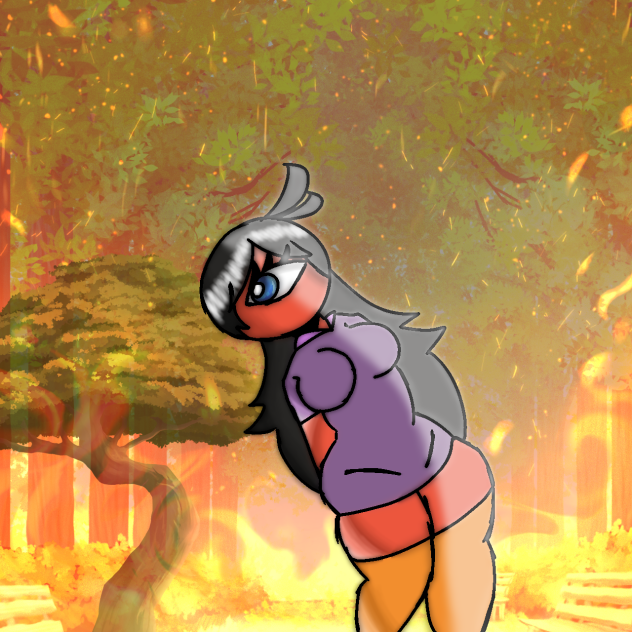waddle Doo as a gijinka