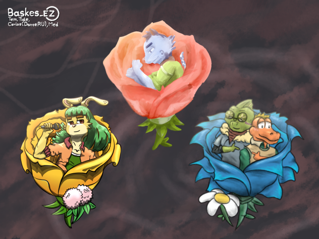 3 Roses 3 styles