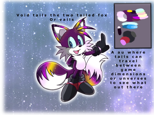 Void tails the two tailed fox