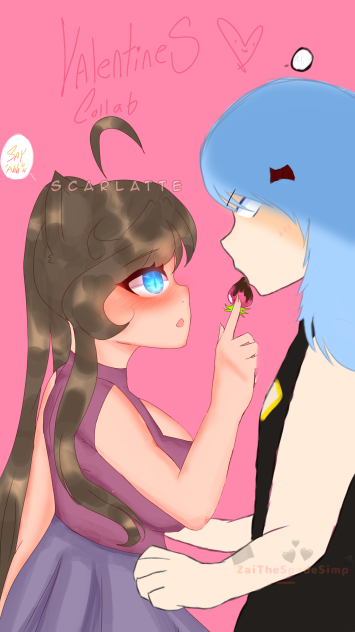 Valentine collab (I tried)