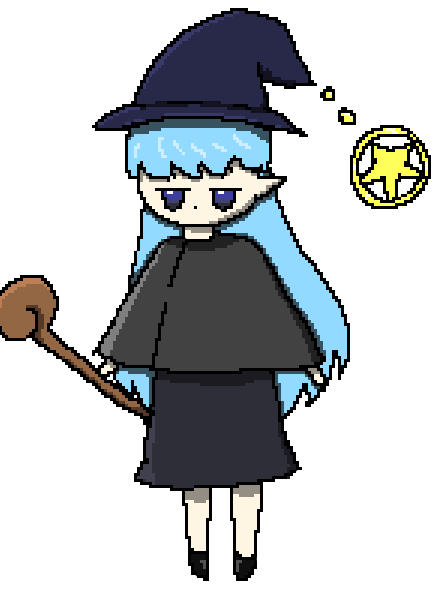 ドット魔法使いちゃん