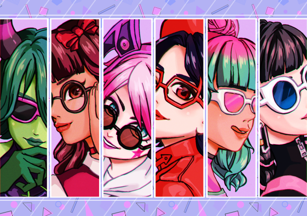 FORTNITE●メガネ女子