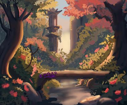 Scenery - Rapunzel's Castle