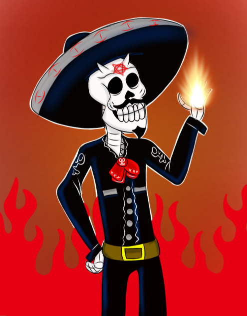charro negro 💀💀💀🔥🔥🔥
