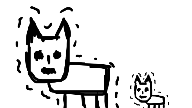 白澤よりもひどい猫好好