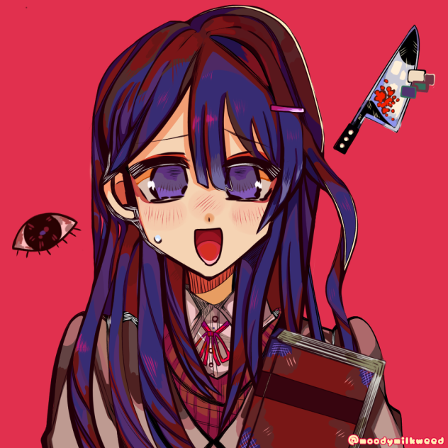 ddlc in tbhk style
