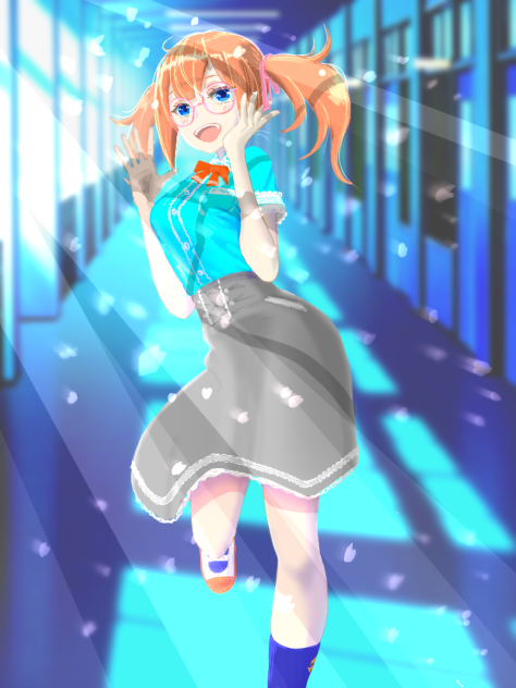 メガネ　JK