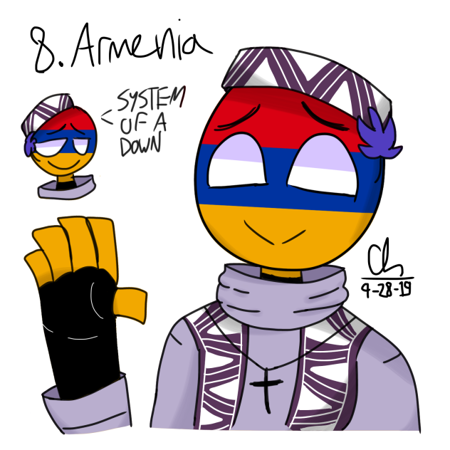 Armenia - Countryhumans