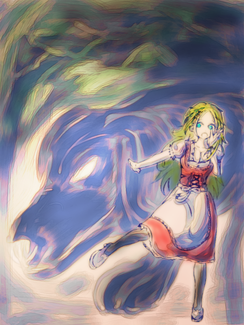 絵本風