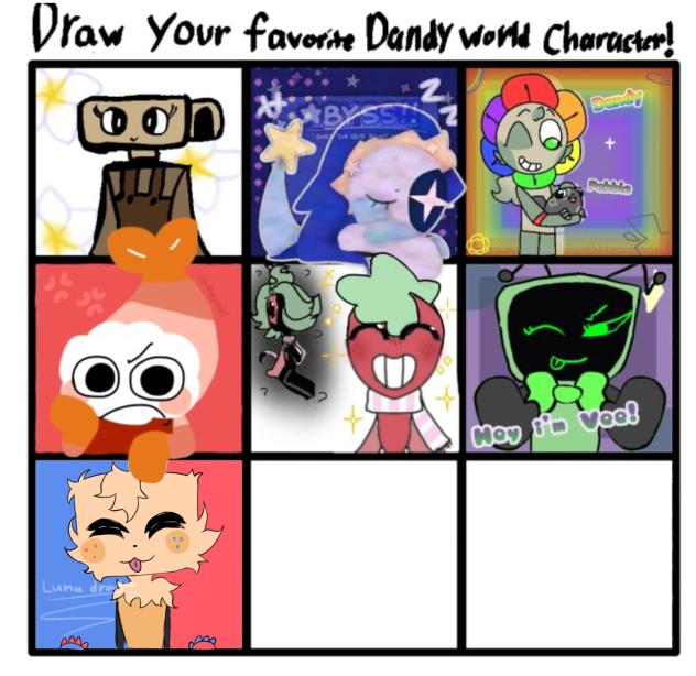 Your fav dandy’s world character collab