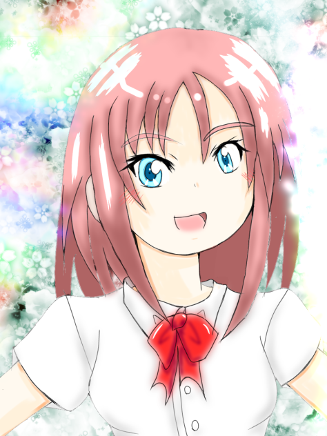彼女の微笑み