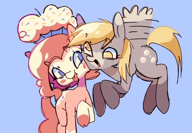 PINKIE AND DERPY!!