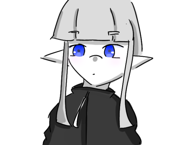 ニカッ