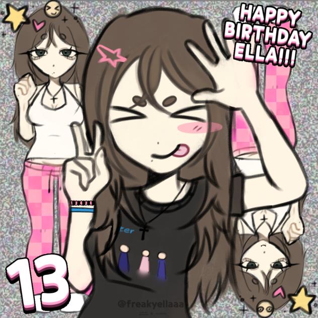 birthday art i made
