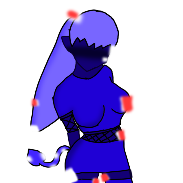Glitched jadfier - ibisPaint