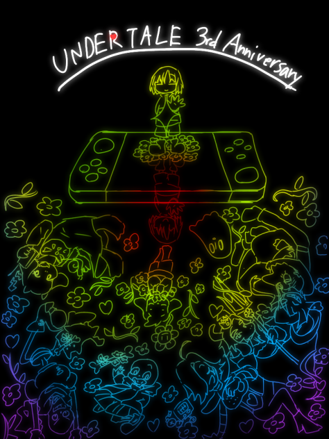undertale  3rd anniversary