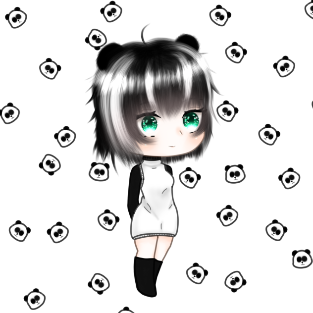 Chipi panda - ibisPaint