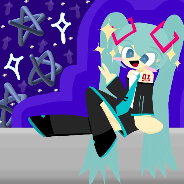 MIKU IN SPACEEEEEE ✨