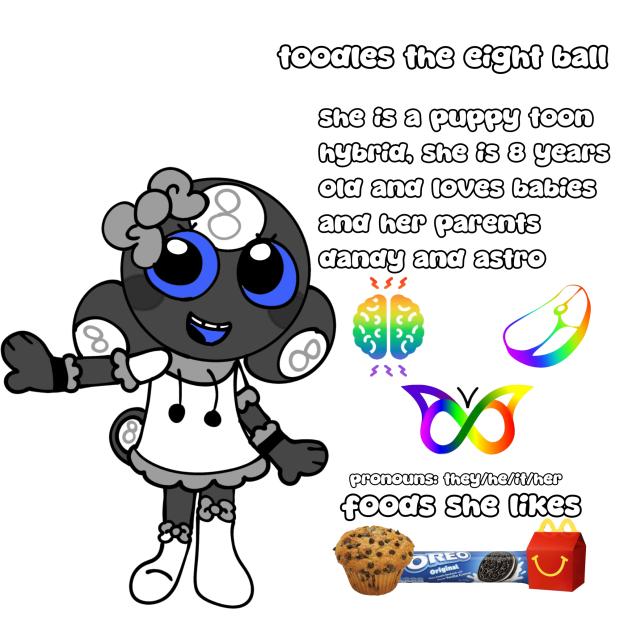 idk toodles redesign + headcannons