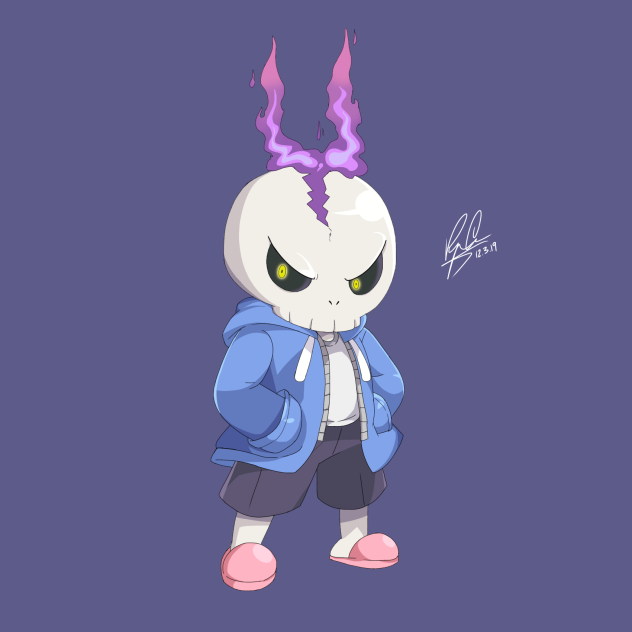 Rebone as Sans (Mii costume)