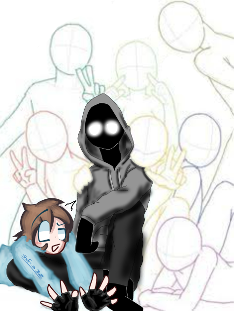 Collab group of friends
