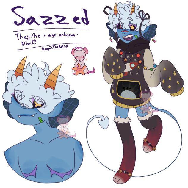 [Character Design] OC - Sazzed