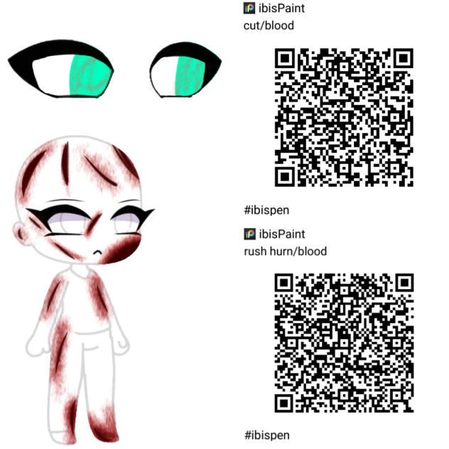 brush QR code's
