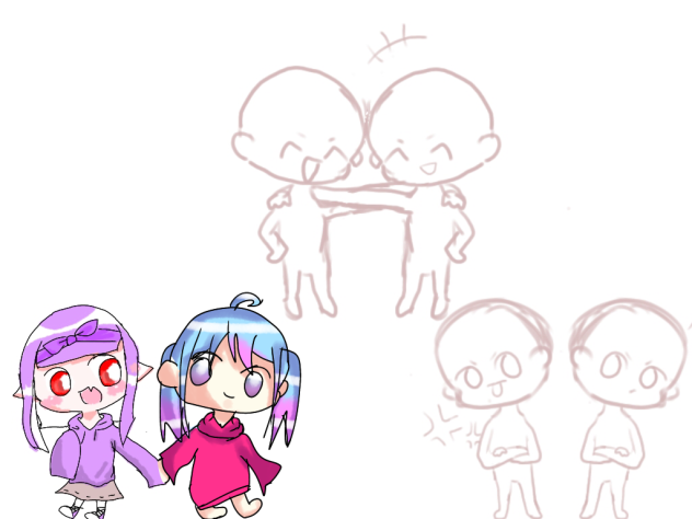 双子合作‼︎