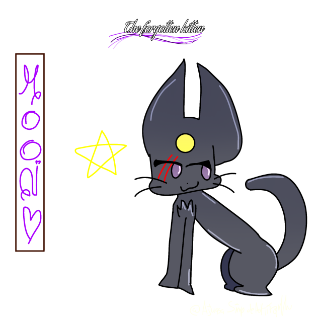Moon The forgotten Kitten!