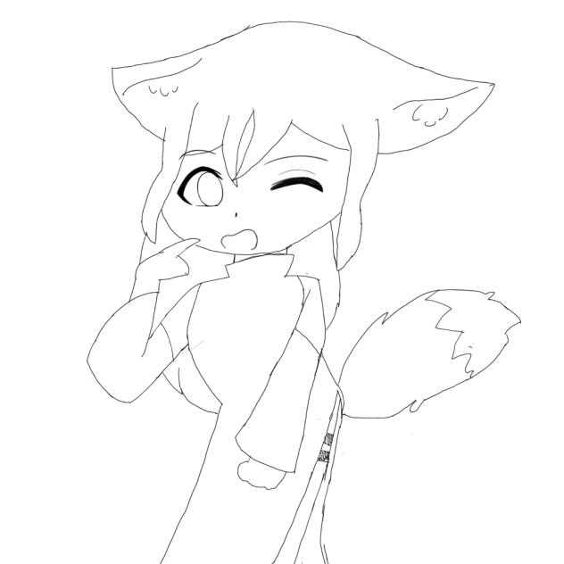 Fox girl trace