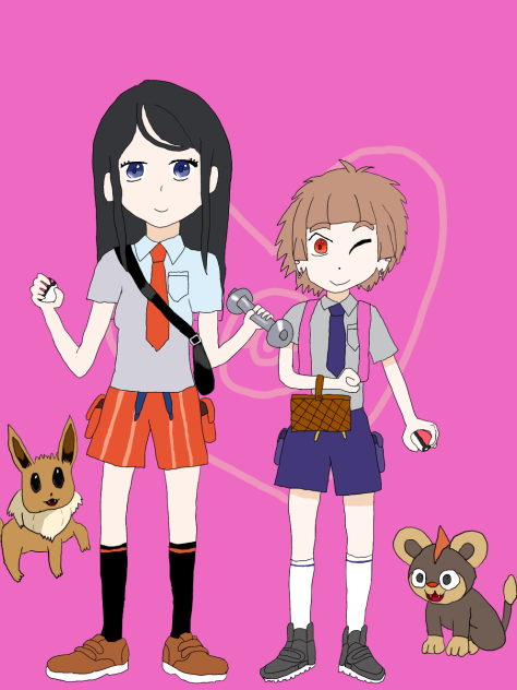 女子力の高い男子とその幼馴染もポケモントレーナーに（獅子原くん）