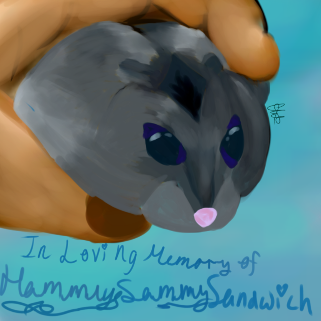 In loving memory of Hammy 💔 - ibisPaint
