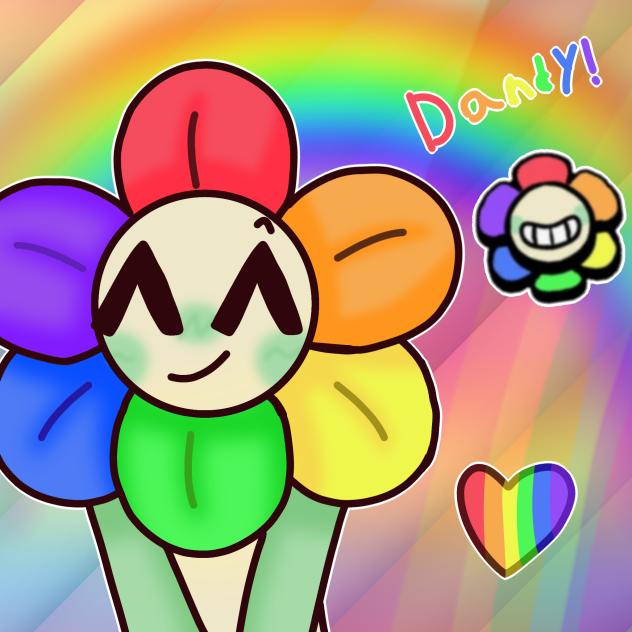 Dandy!! ❤🧡💛💚💙💜