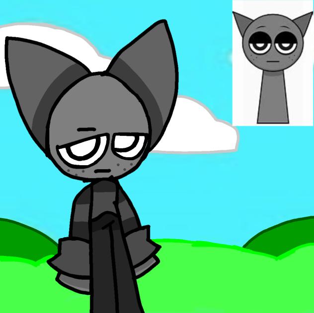 I drew grey from sprunki