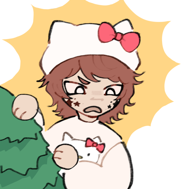 little doodle of my acnh character