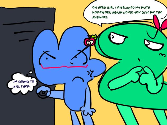 Nerd x popular number Yuri