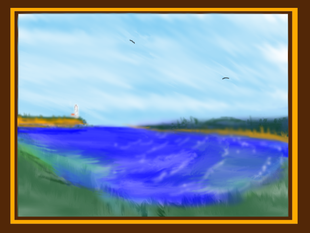sea scape - ibisPaint