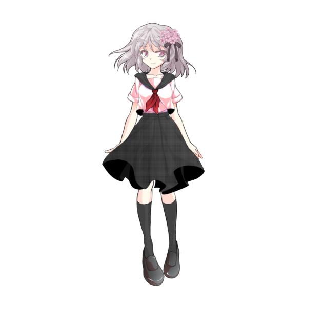 [東方立ち絵改変]桜が好きな学生
