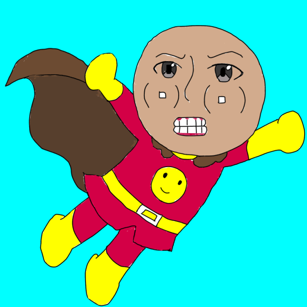 変なアンパンマン Ibispaint