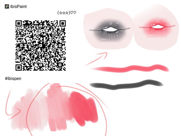 クレヨンと混色用のペン