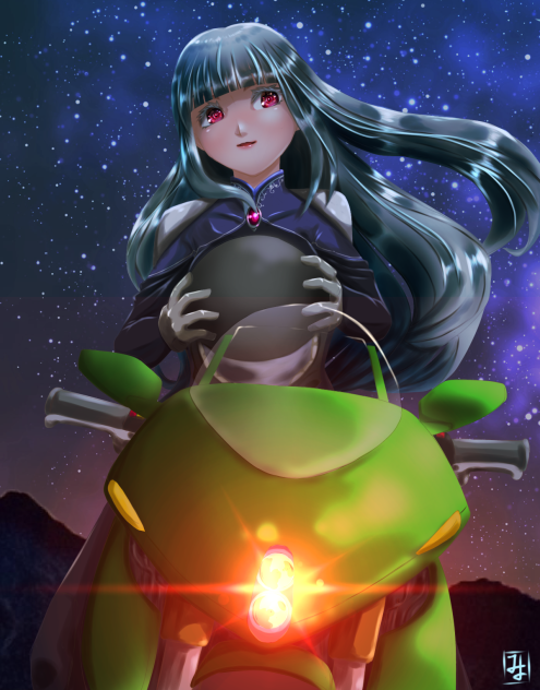 メイドさんの非日常（バイク編