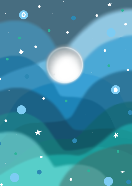 Blue Aesthetic Background