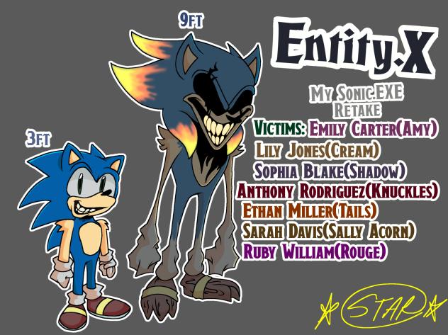 My Sonic.EXE retake “Enity X”