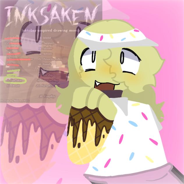 INKSAKEN DAY 9 - FAN SKIN