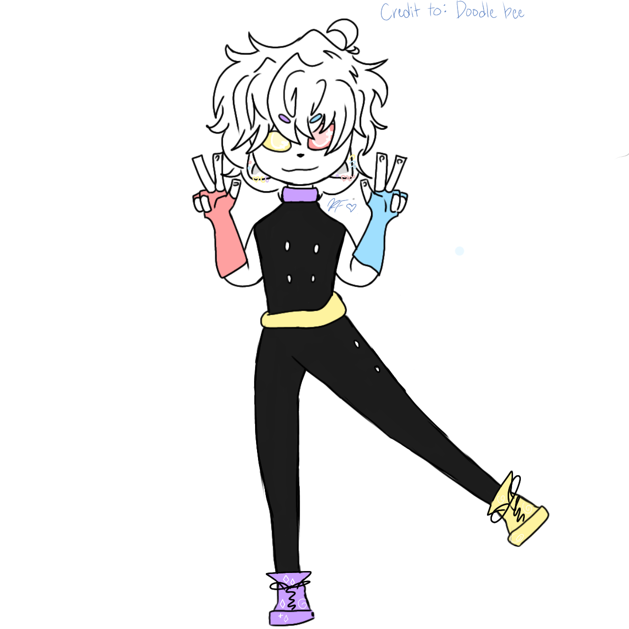 doodle bee oc - ibisPaint