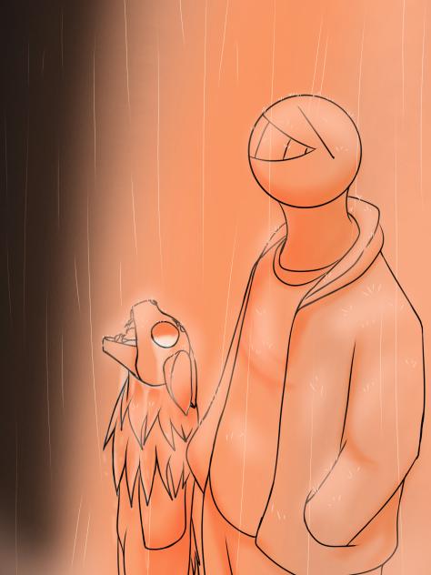 enjoys rain