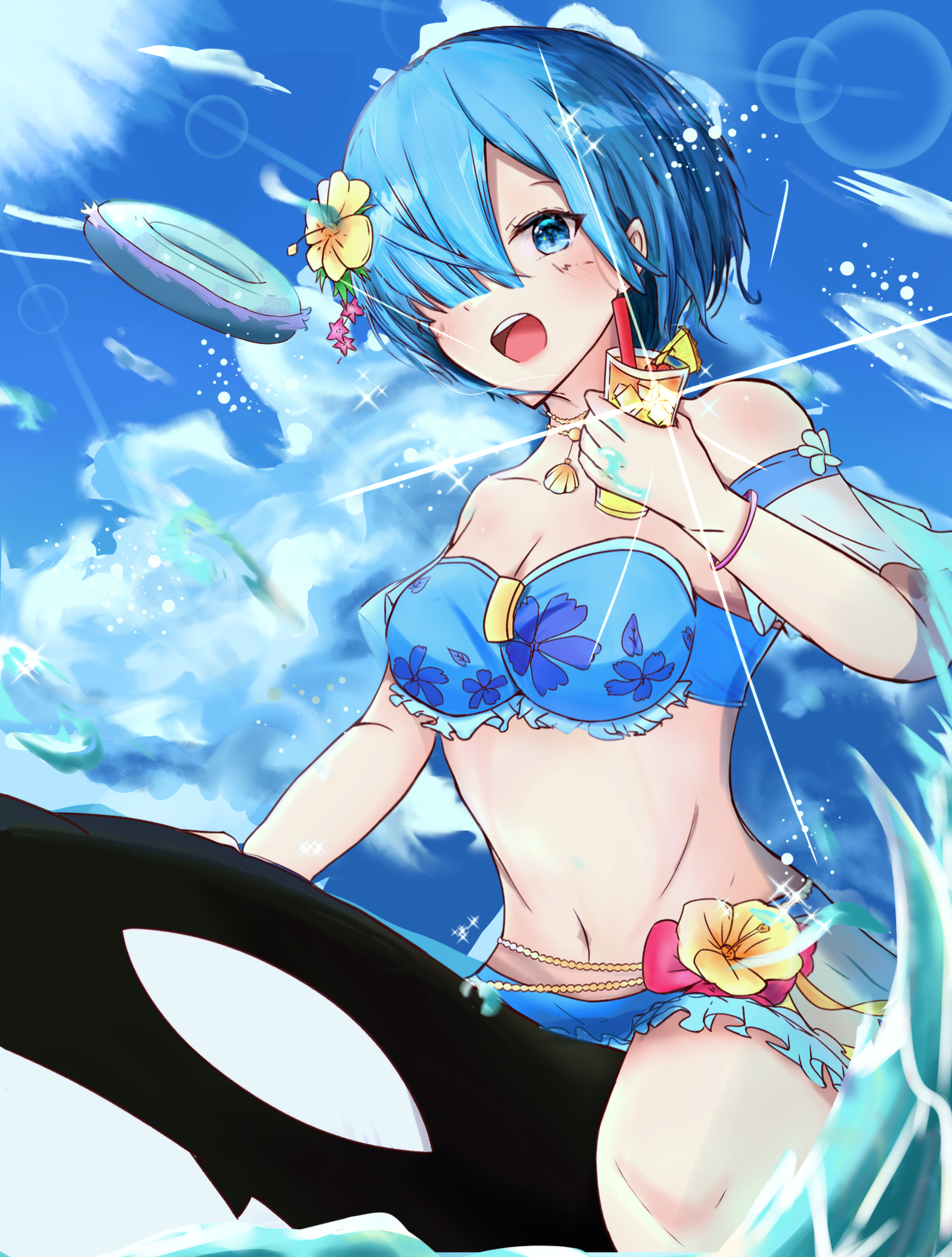 水着レム（シャチver.） - ibisPaint