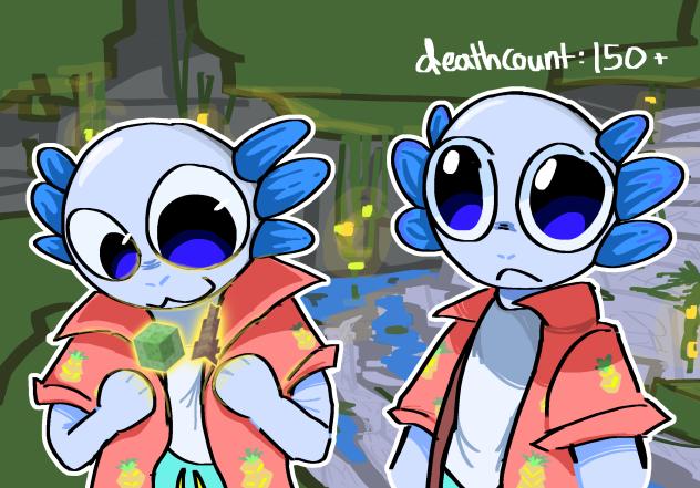 fanart for an aquatic creature lad