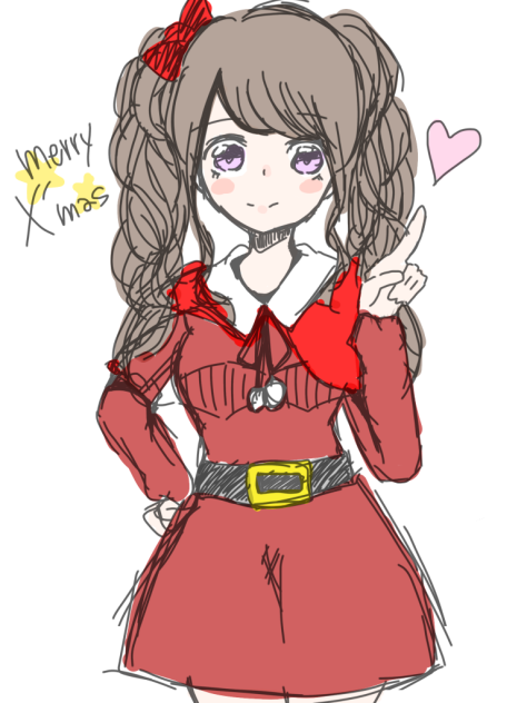 クリスマス落書き