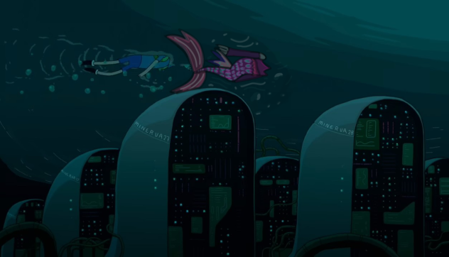 Aurora Y Finn Nadando 3